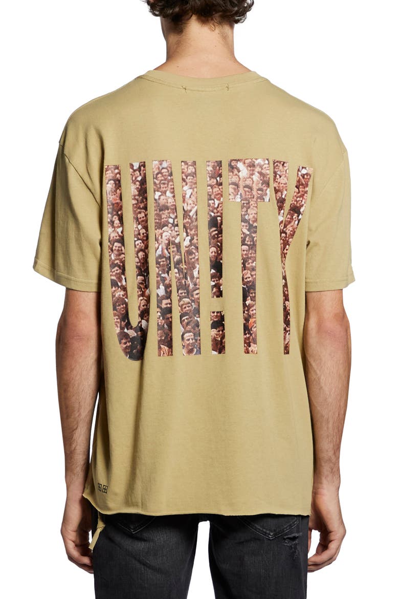 Oversize Crowded Biggie Graphic Tee, Alternate, color, KHAKI