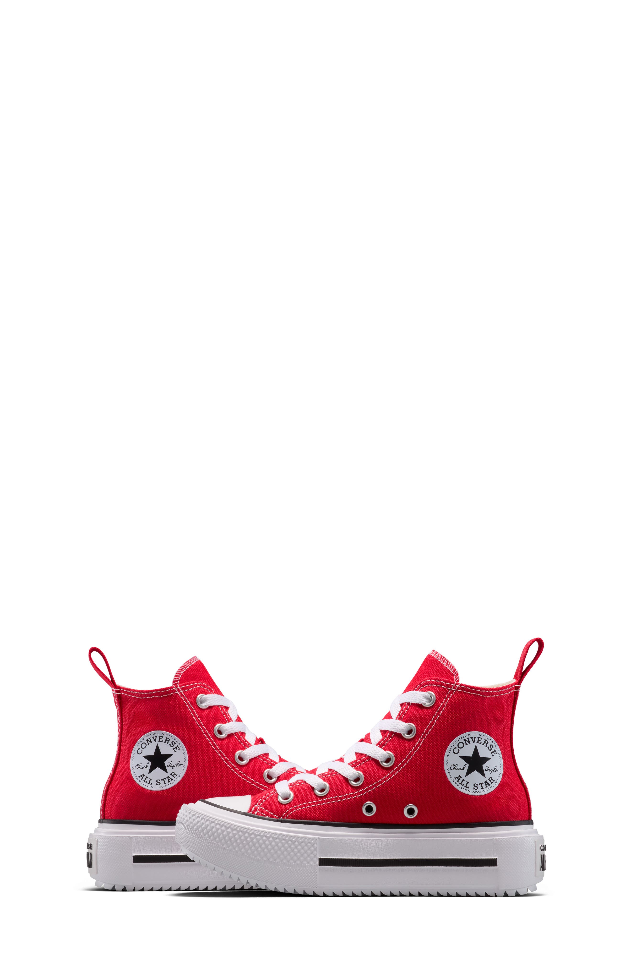 Kids' Chuck Taylor® All Star® EVA Lift High Top Sneaker, Alternate, color, RED/ WHITE/ BLACK