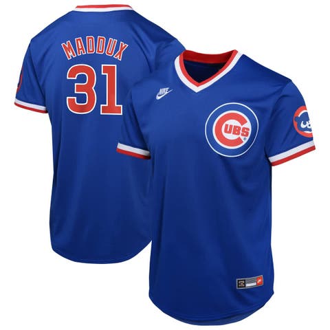 Youth Nike Greg Maddux Royal Chicago Cubs Cooperstown Collection Limited Jersey