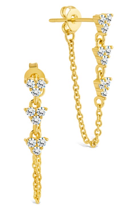 Luci Chain Drop Earrings