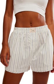 Free People Day to Day Boxer Shorts
