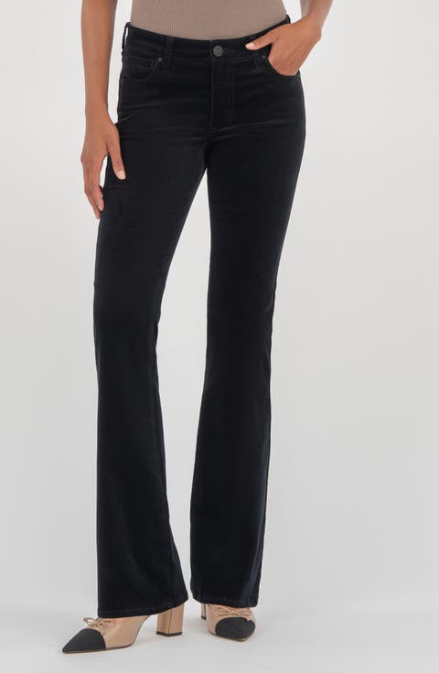 Natalie Mid Rise Bootcut Corduroy Pants