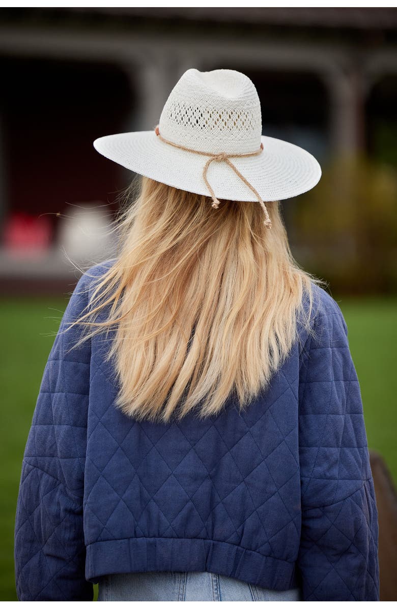 Hat Attack Luxe Packable Sunhat, Alternate, color, Bleach/Jute