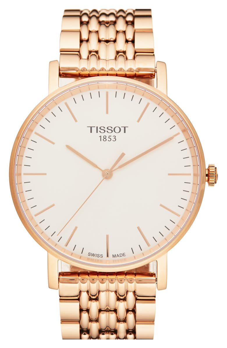 Tissot Everytime Medium Bracelet Watch, 38mm, Main, color, 