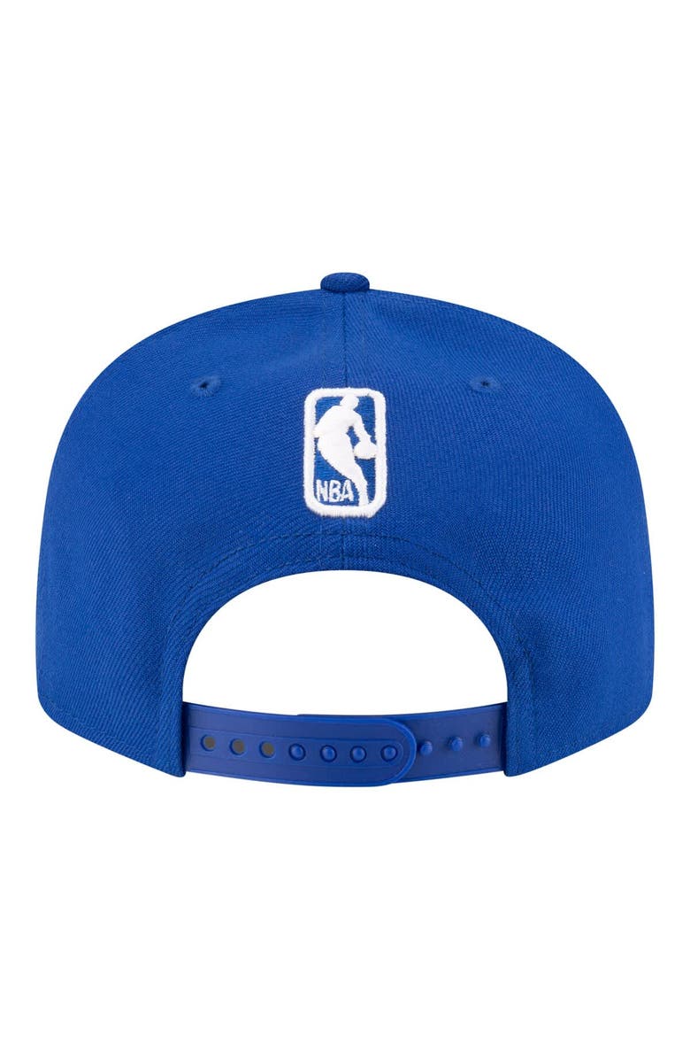 New Era Men's New Era Blue Detroit Pistons One Tone Team 9FIFTY Adjustable Hat, Alternate, color, Blue