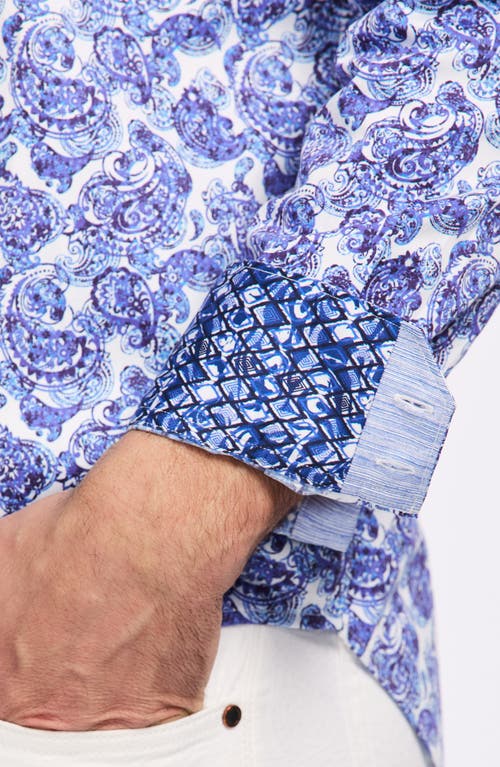 Robert Graham Dorval Cotton Button-up Shirt