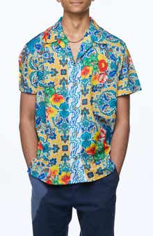 RANEES Printed Camp Shirt
