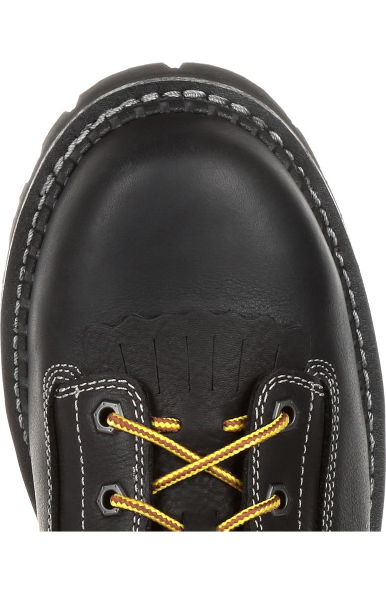 Georgia Boot Amp Lt Logger Composite Toe Waterproof Work Boot, Alternate, color, Black