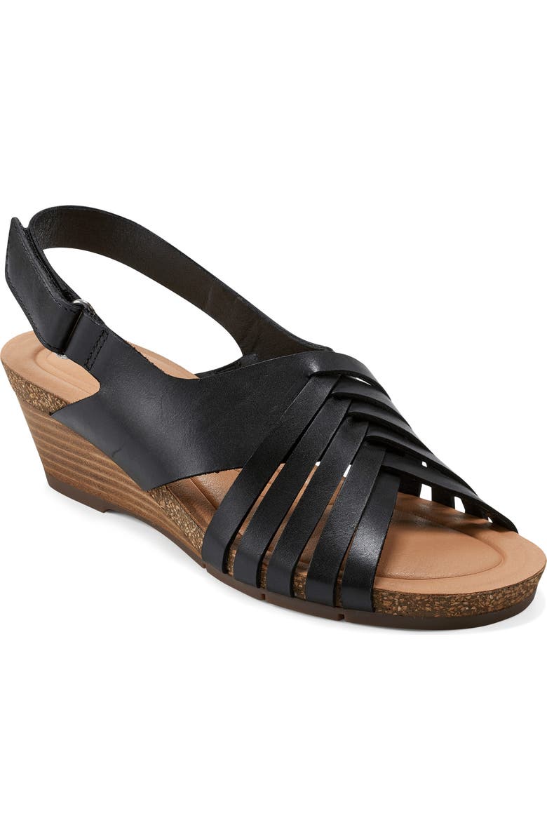 Earth<sup>®</sup> Hartie Slingback Wedge Sandal, Main, color,