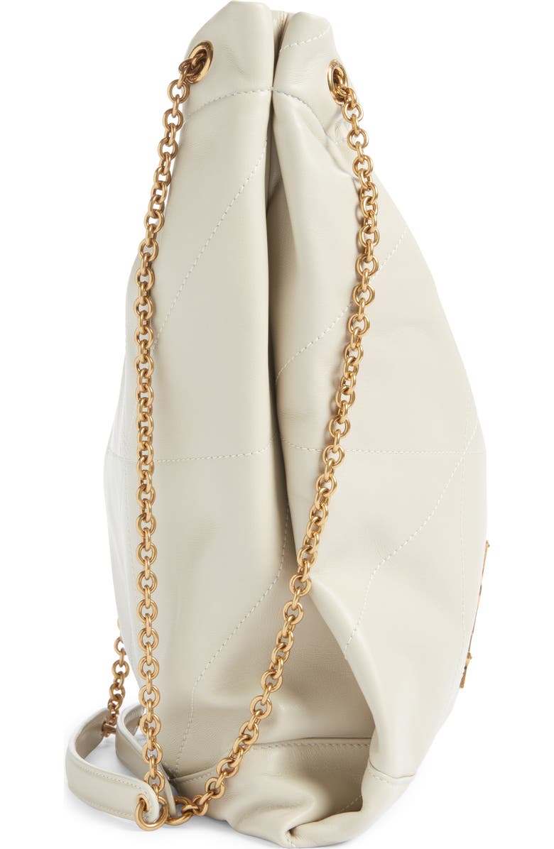 Saint Laurent Jamie 4.3 Patchwork Leather Shoulder Bag, Alternate, color, Cream Soft