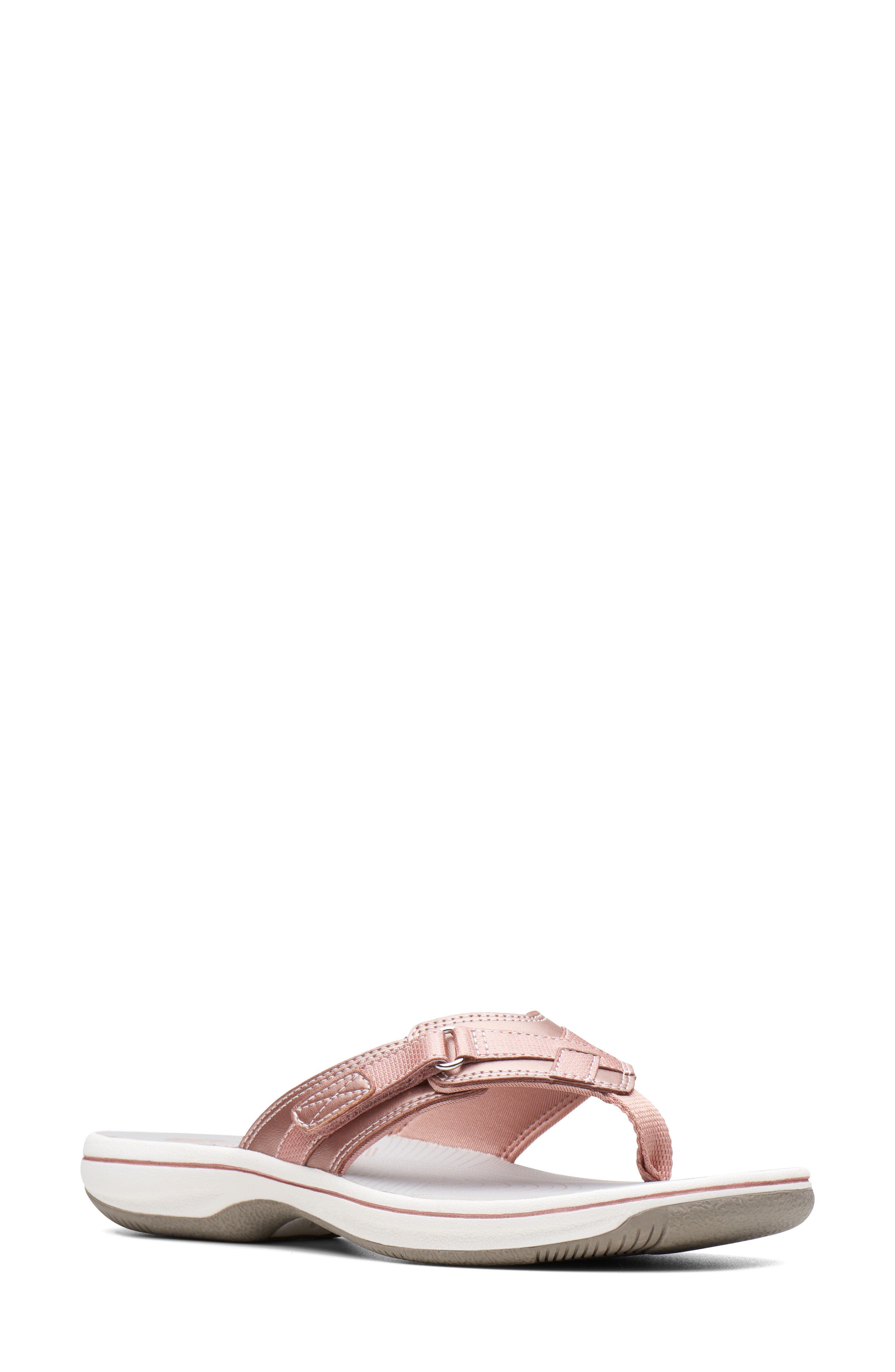 Clarks<sup>®</sup> Breeze Sea Sandal, Main, color, Rose Gold