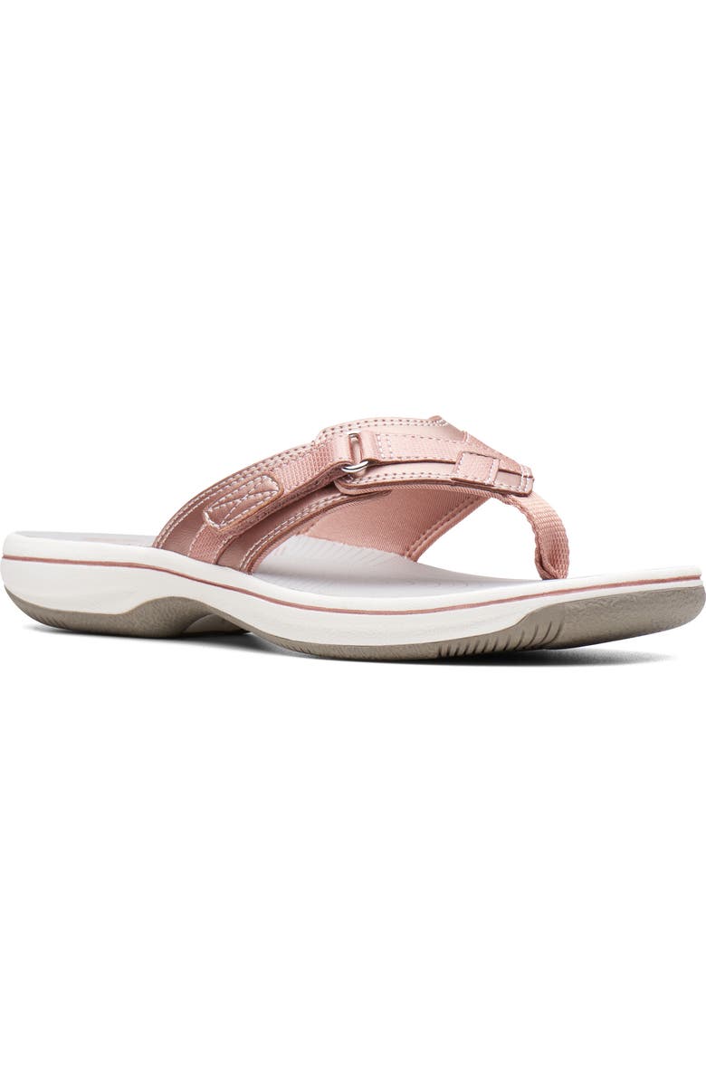Clarks<sup>®</sup> Breeze Sea Sandal, Main, color, Rose Gold