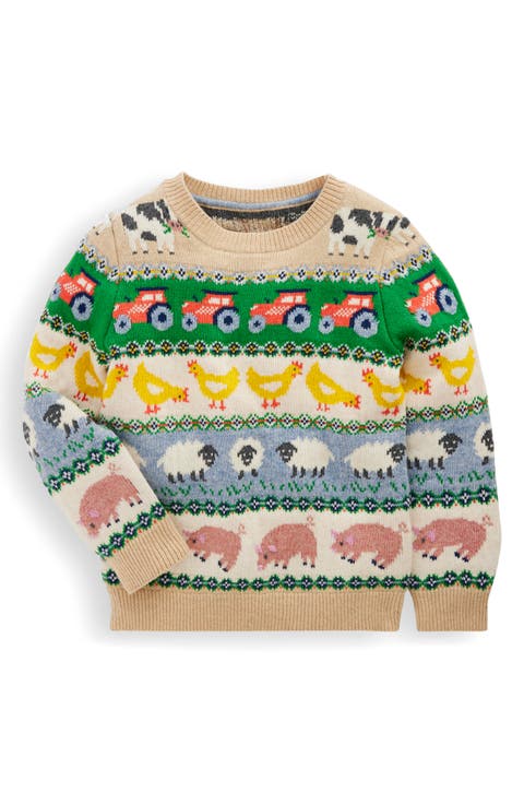 Kids' Farm Fair Isle Sweater (Toddler & Little Kid)