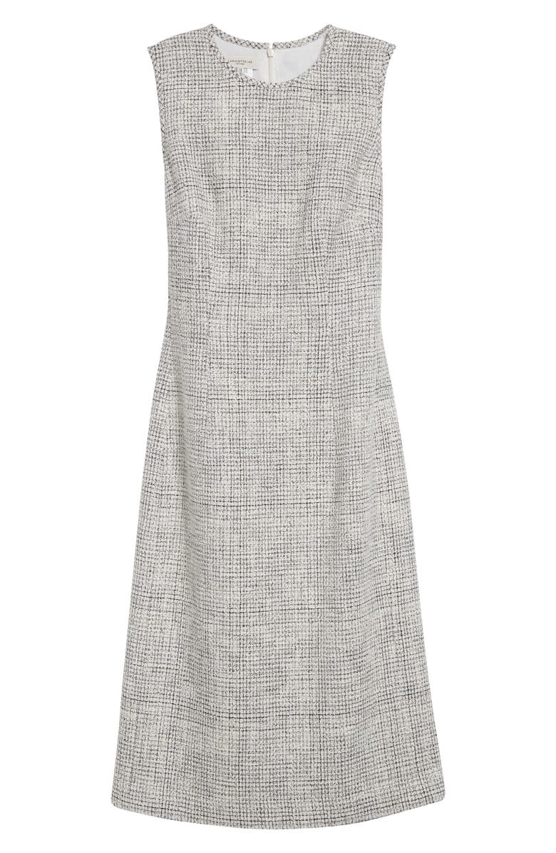 Lafayette 148 New York Harpson Sleeveless Tweed Dress, Alternate, color, 