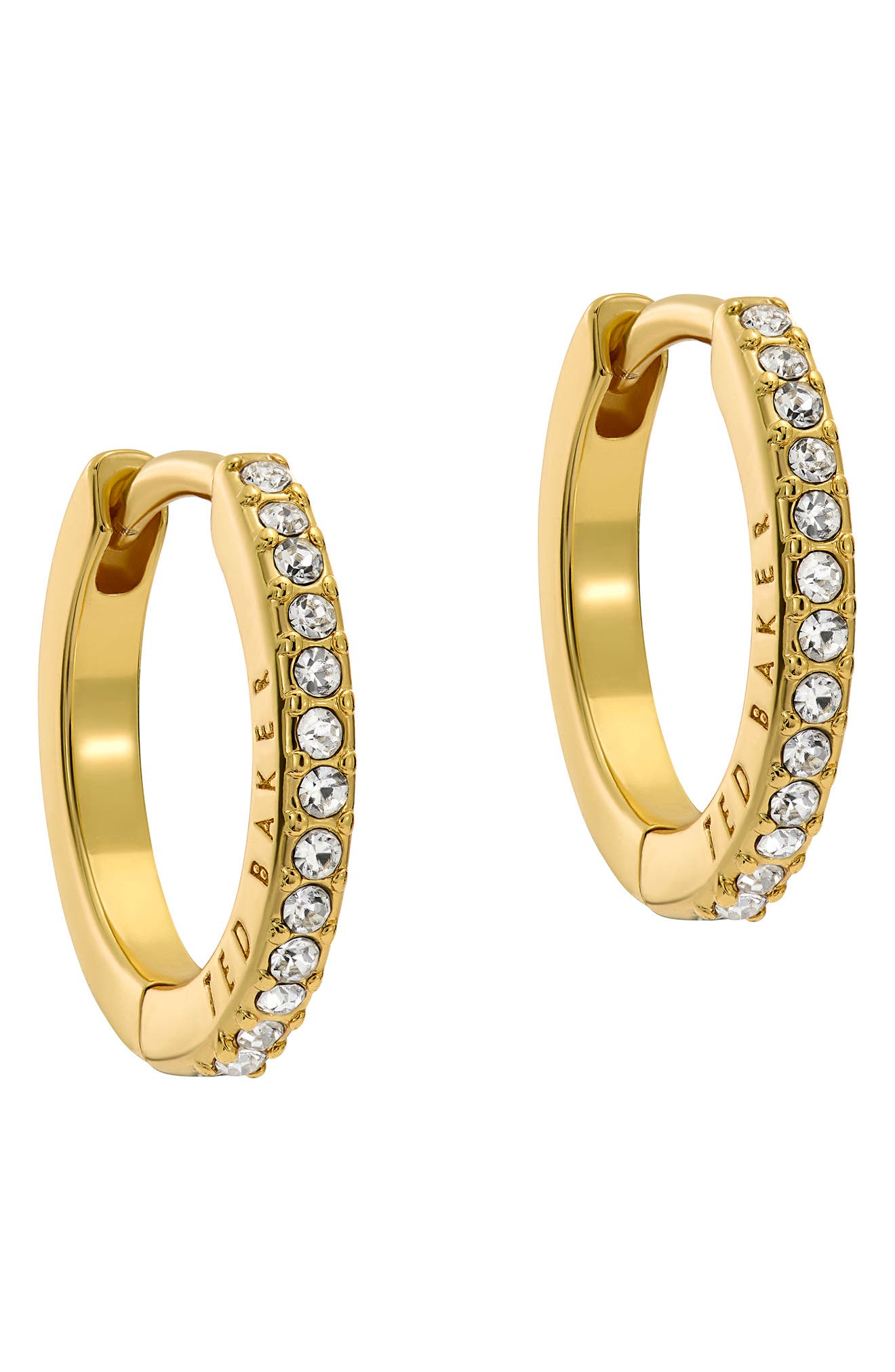 selected GOLD TONE/ CLEAR CRYSTAL