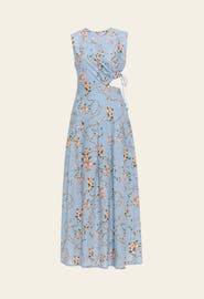 Agua by Agua Bendita Otoño Navegante Midi Dress
