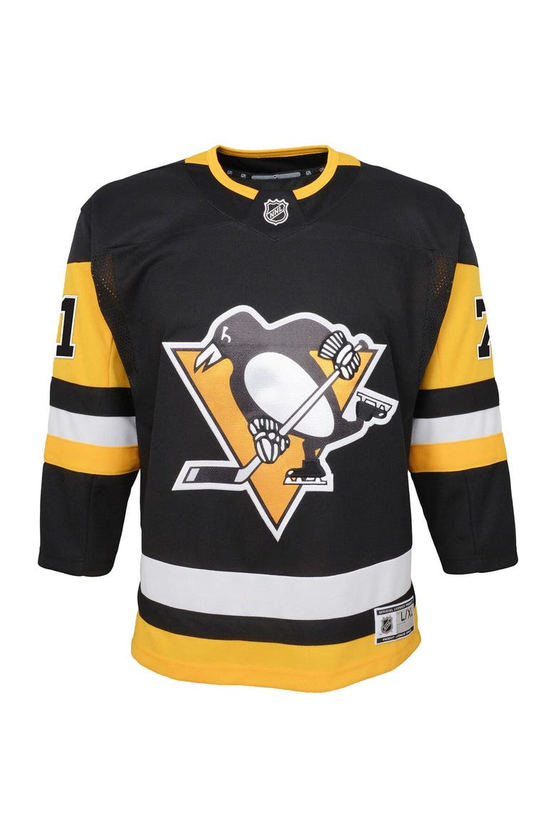 Youth Evgeni Malkin Black Pittsburgh Penguins Home Premier Player Jersey, Alternate, color, Black