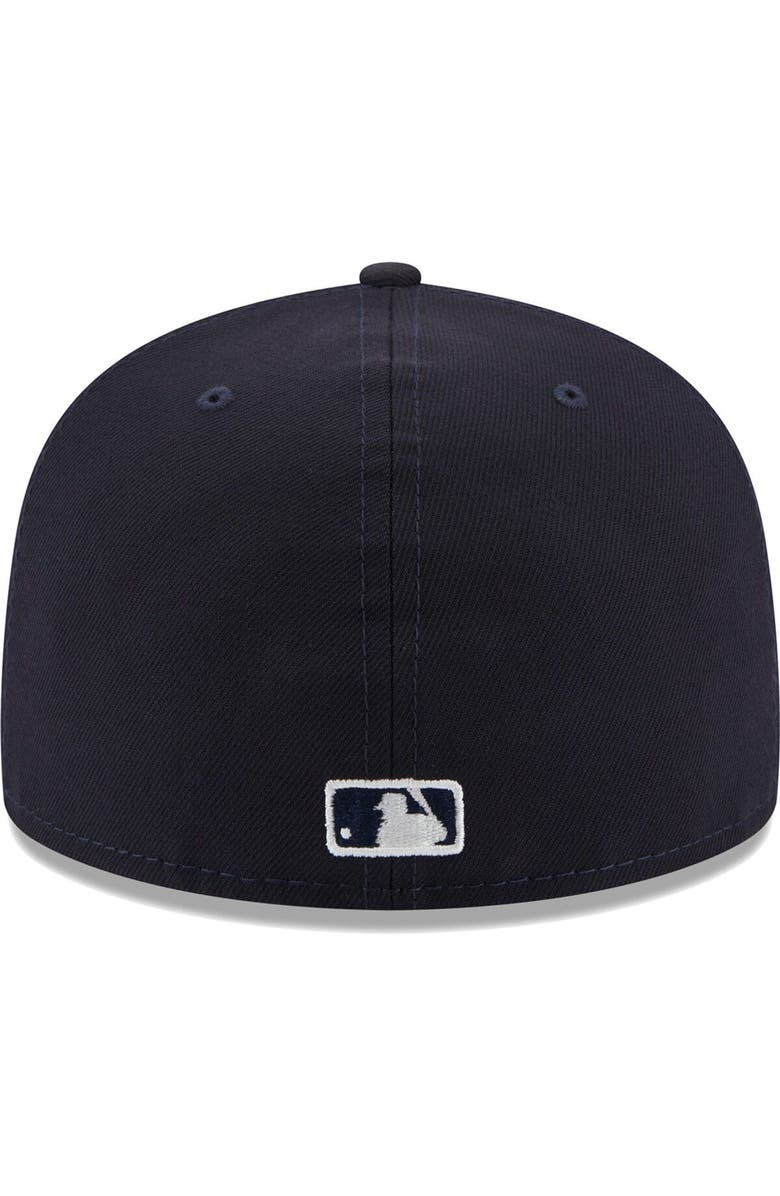 New Era Men's New Era Navy New York Yankees 100th Anniversary Spring Training Botanical 59FIFTY Fitted Hat, Alternate, color, 
