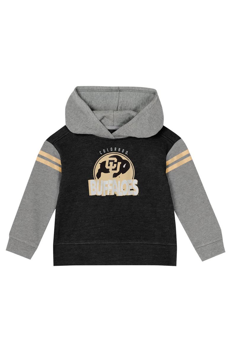 Outerstuff Girls Infant Black Colorado Buffaloes Clubhouse Pullover Hoodie & Legging Set, Alternate, color, Black