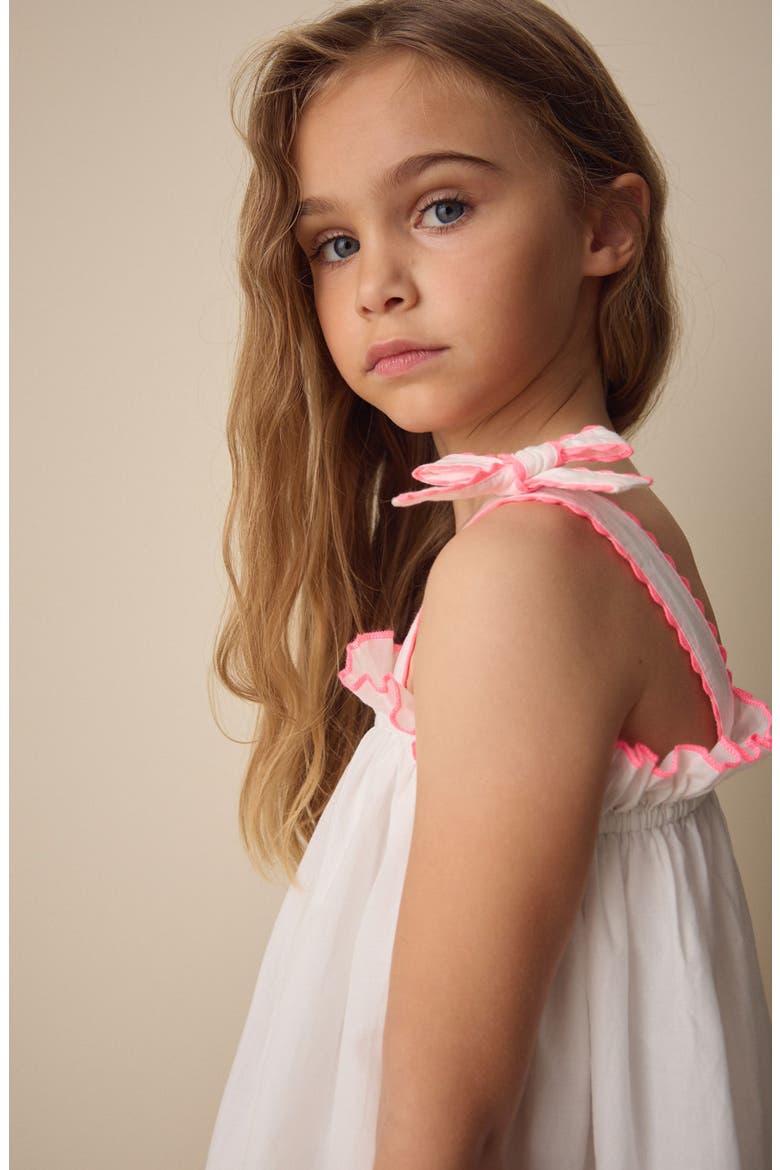 Kids' Embroidered Trim Sundress, Alternate, color, PINK