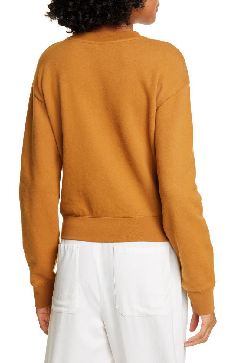 Vince Crewneck French Terry Sweatshirt, Alternate, color,