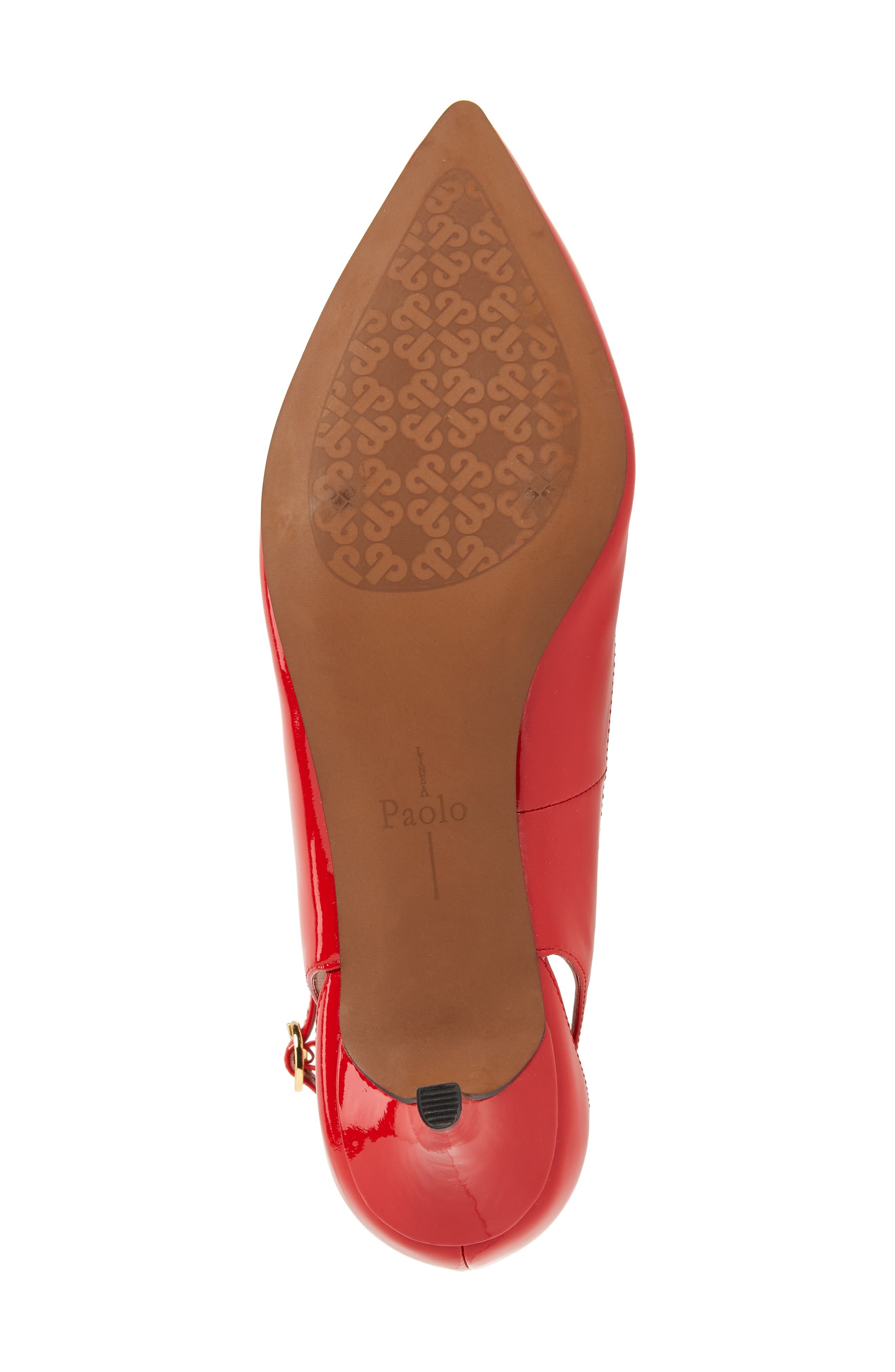 Carrie Ankle Strap Pump, Alternate, color, AURORA RED PATENT