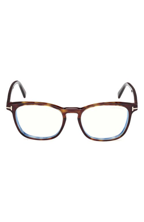 Tom Ford 52mm Square Optical Glasses