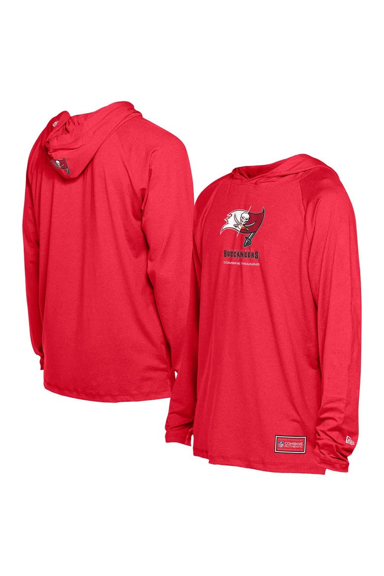 Men's New Era  Red Tampa Bay Buccaneers Functional Fandom Hoodie, Main, color, Red
