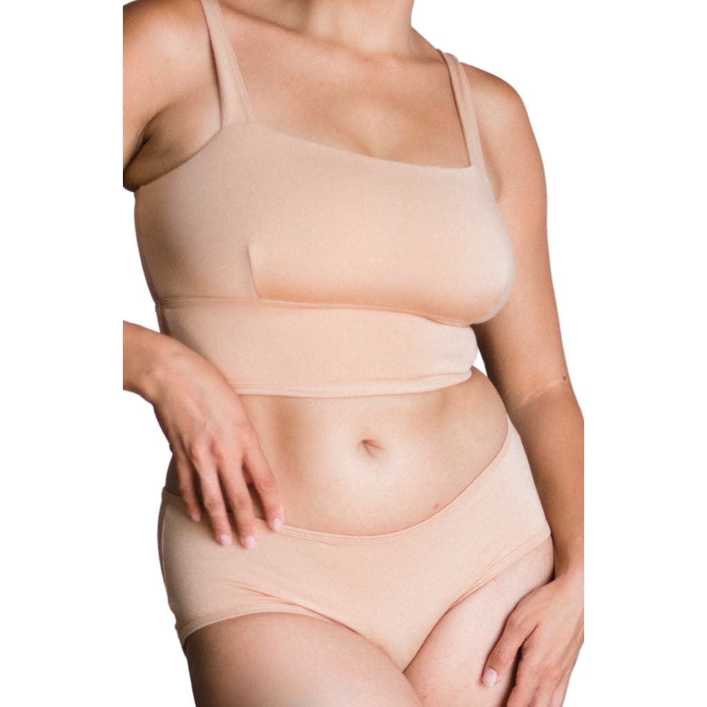 Proclaim Mid-rise Ultra Soft Sustainable Briefs In Light Nude