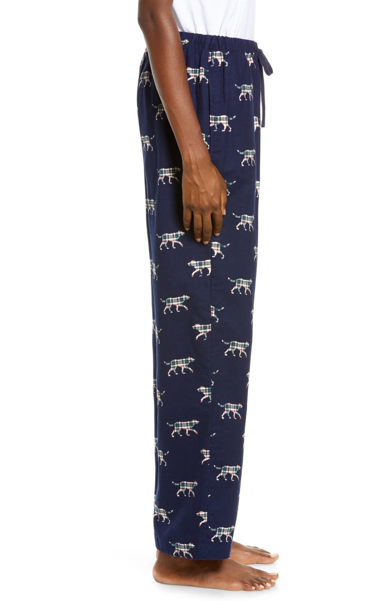 L.L.Bean Beans Flannel Pajama Pants, Alternate, color, 