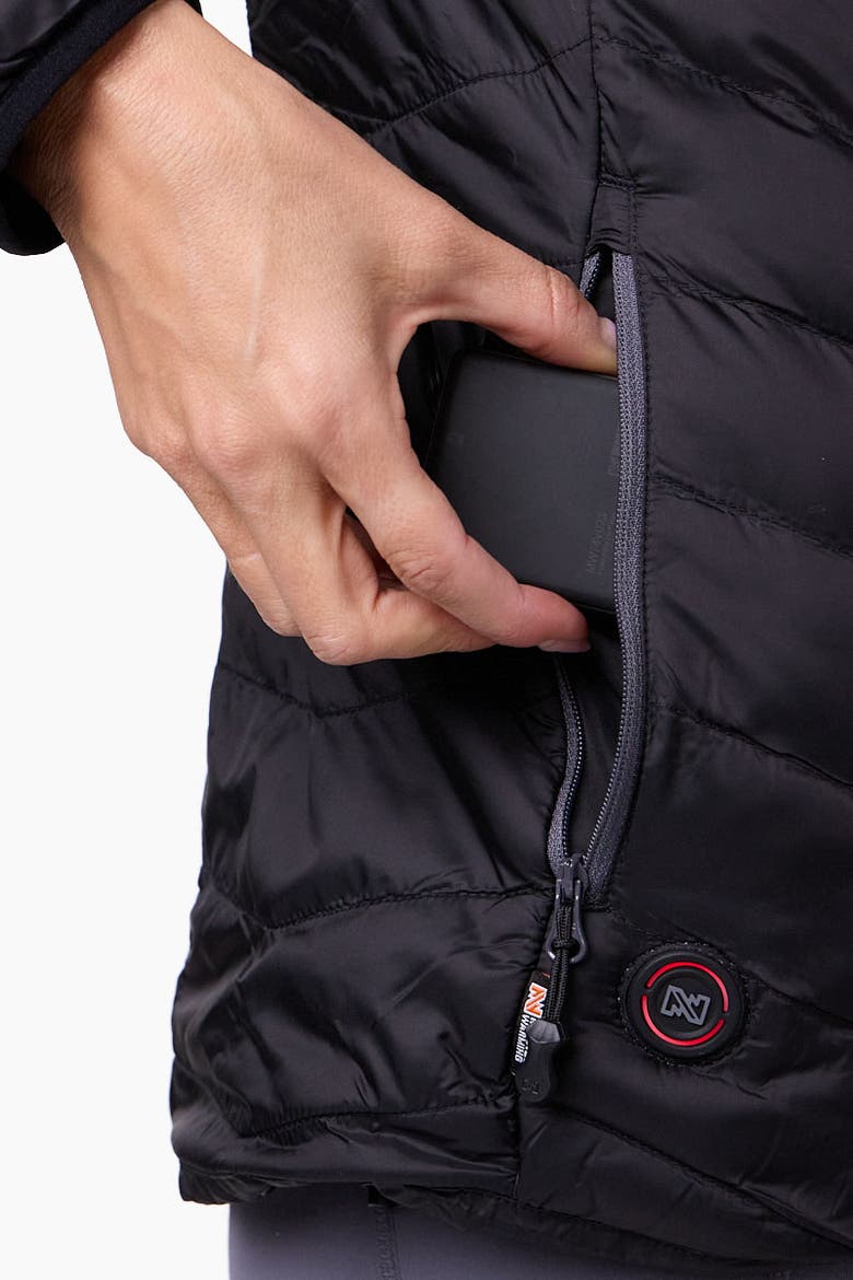 Backcountry Xtera Packable Heated Puffer Jacket - Women's, Alternate, color, Black