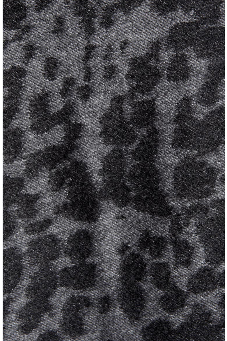 Jacquard Cashmere Wrap, Alternate, color, GREY DARK COMBO