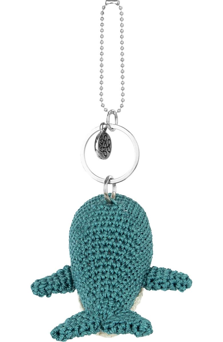 The Sak Yarnicharmz Hand Crochet Dangle - Ocean Animals, Alternate, color, Whale