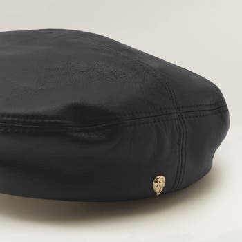 Sasha Leather Beret
