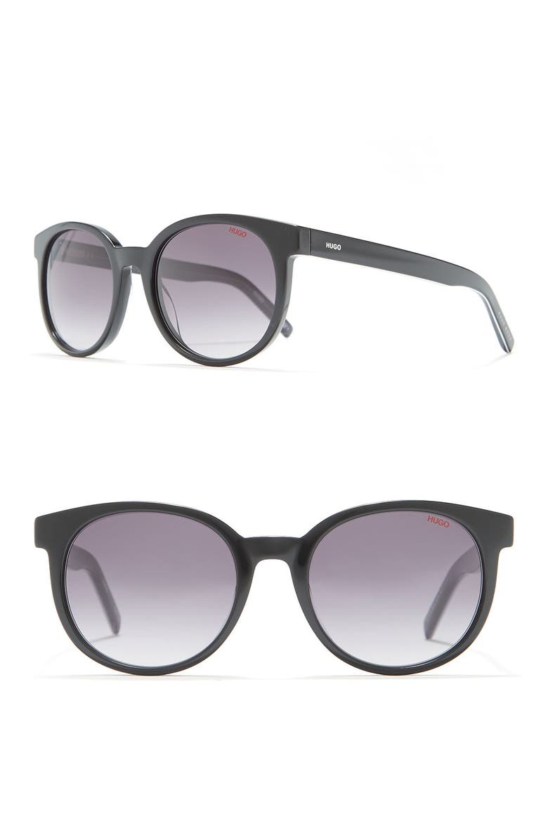 BOSS 52mm Round Sunglasses, Main, color,