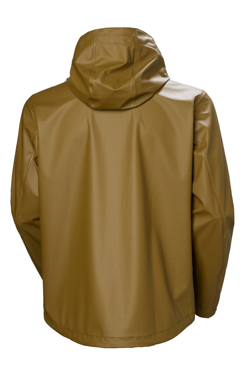 Helly Hansen Moss Waterproof Rain Jacket, Alternate, color, Sepia