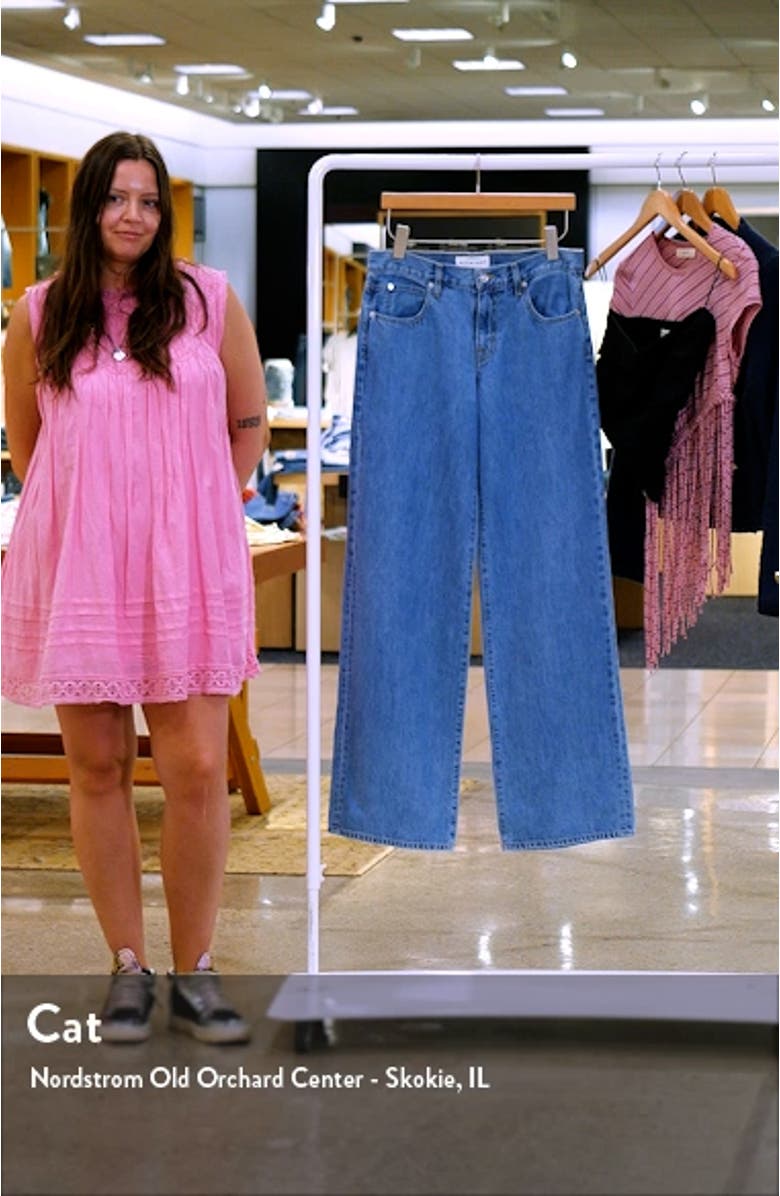 Mica Organic Cotton Wide Leg Jeans, sales video thumbnail