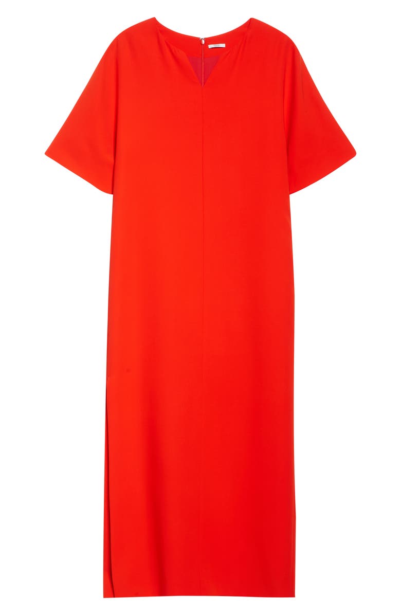 FFORME Naio Silk Cady Column Dress, Alternate, color, Vermillion