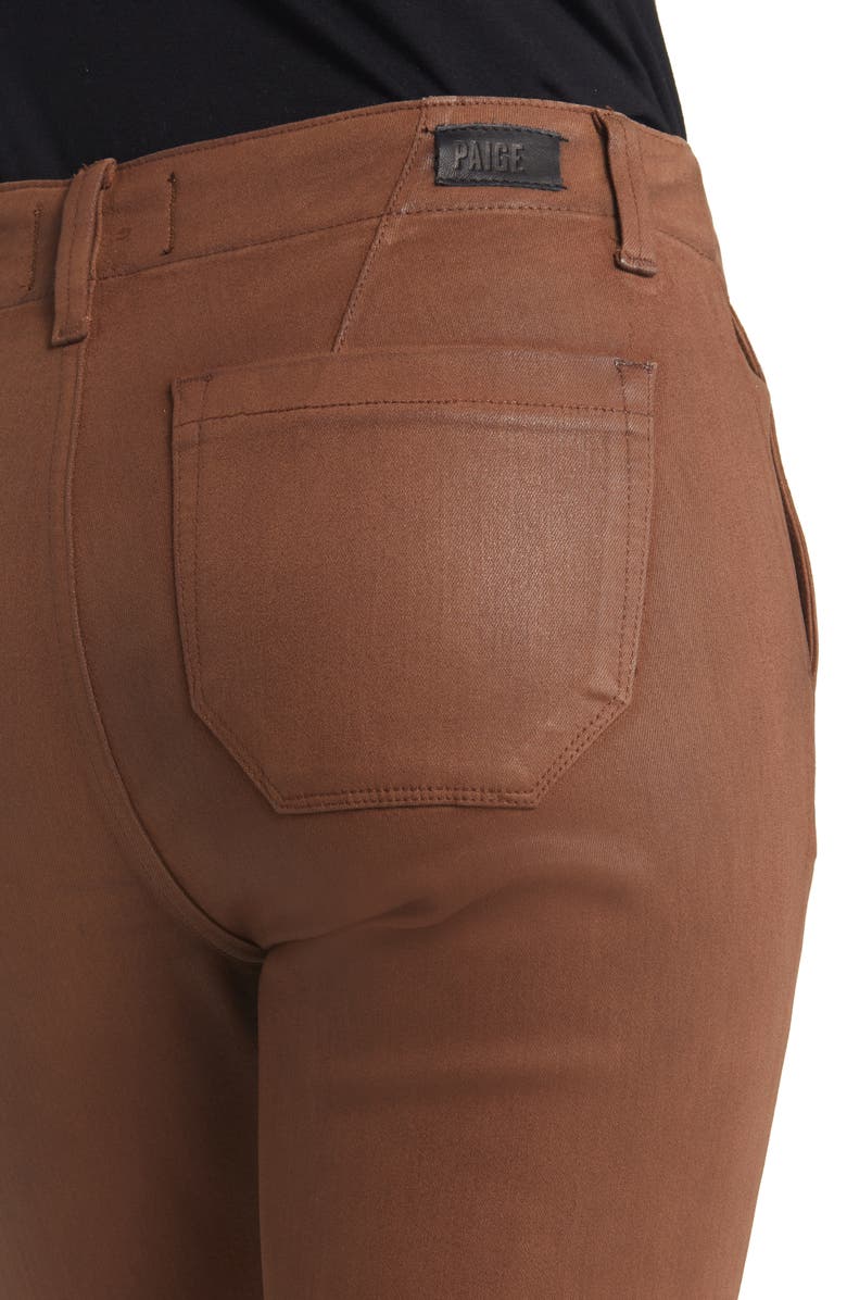 PAIGE Women's Mayslie Coated Joggers, Alternate, color, Cogncluxct