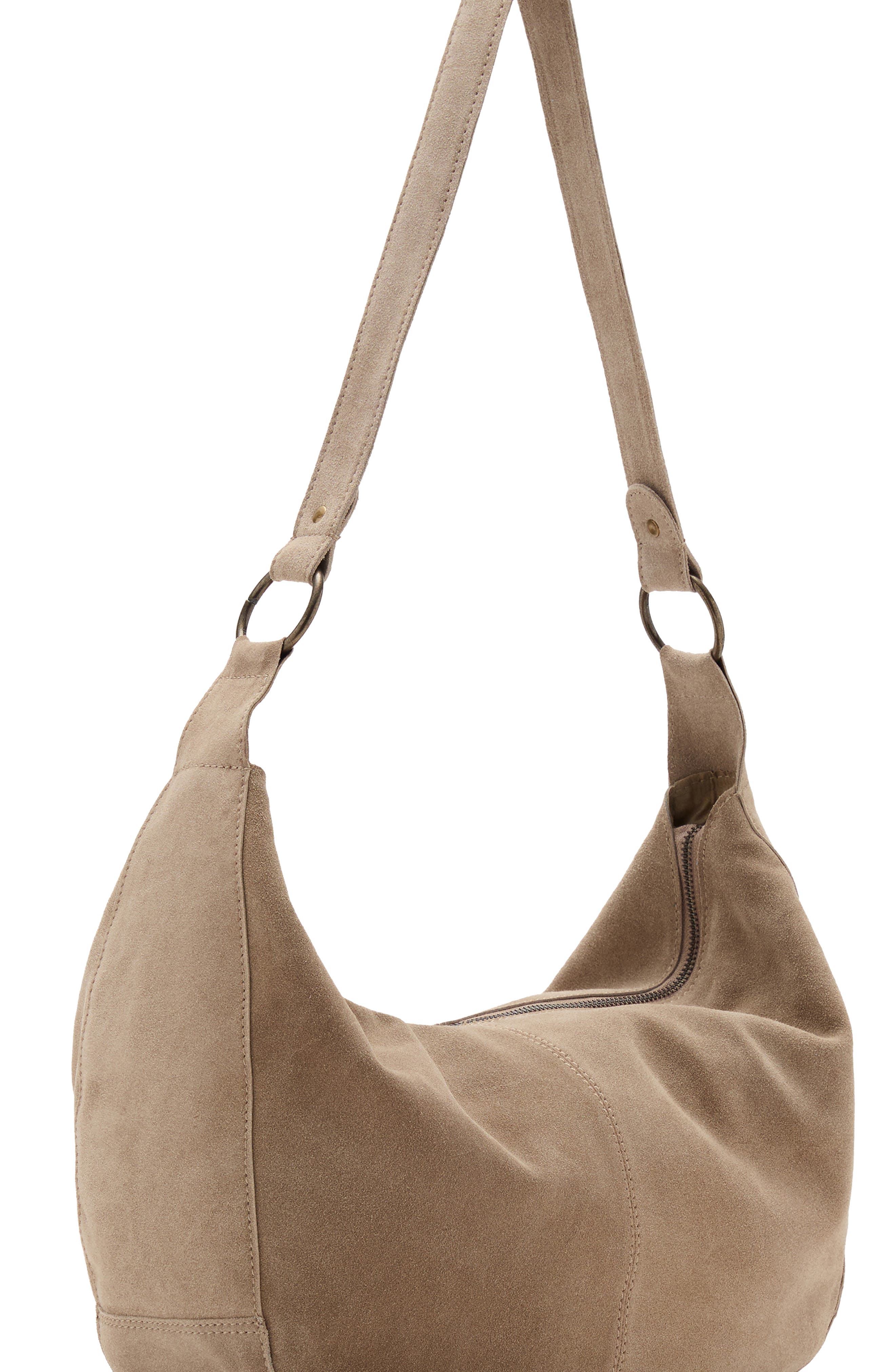 MANGO TEEN Suede Shoulder Bag, Alternate, color, 