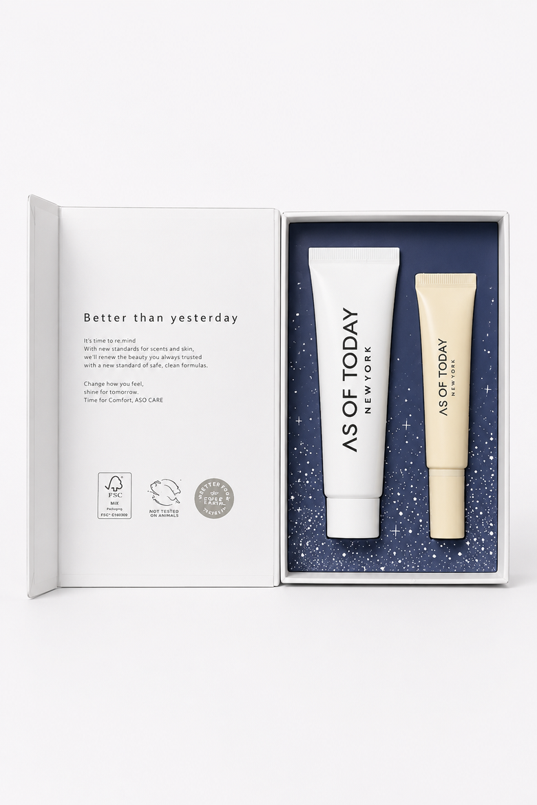 R-Peptide Lip Balm and Hand Cream Duo Set, Main, color, No Color