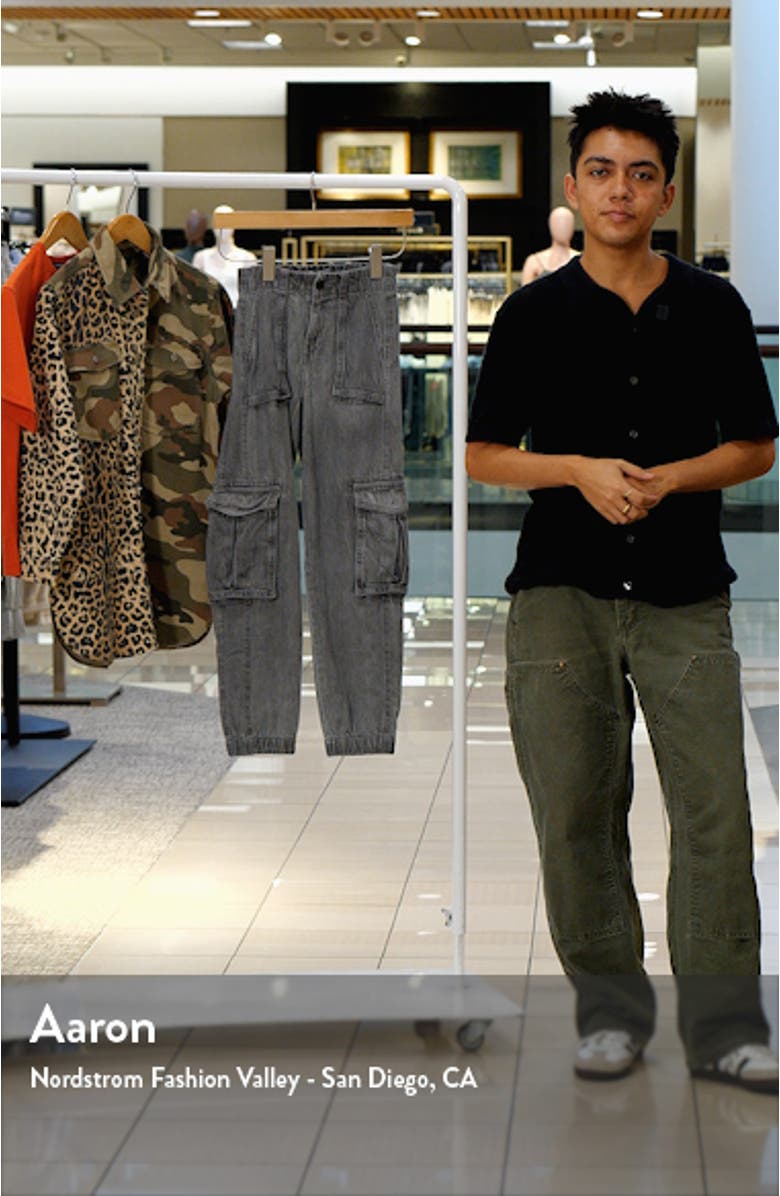 Kids' Denim Cargo Joggers, sales video thumbnail