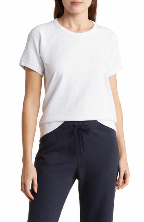 James Perse Short Sleeve Cotton Pullover