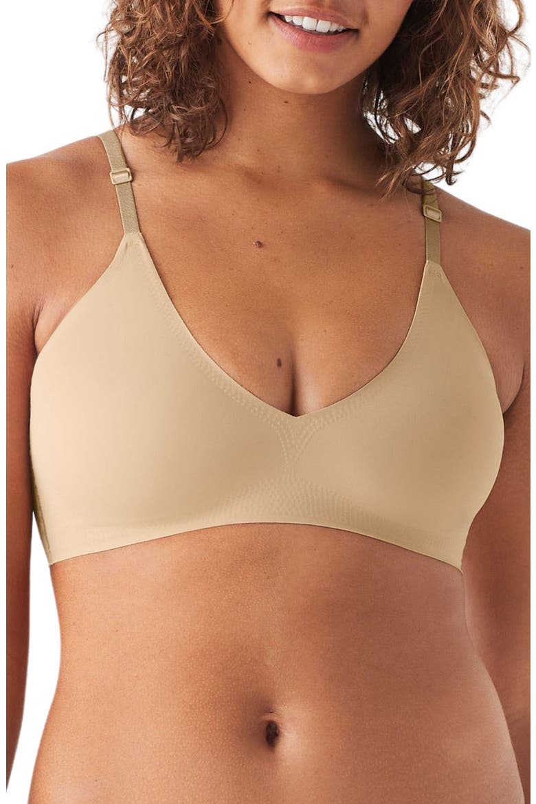 True Body Boost Triangle Lace Convertible Strap Bra, Main, color, DESERT