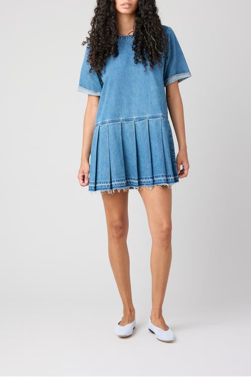 Tt Studios Coco Pleated Denim Dress