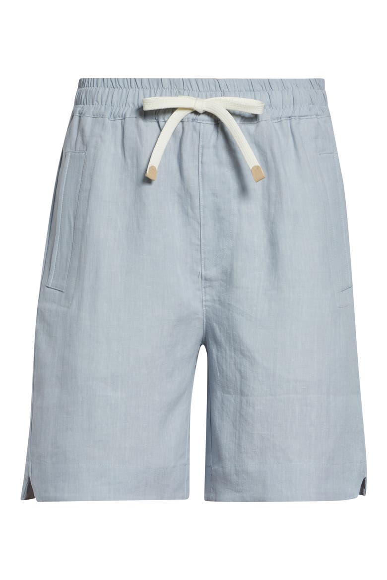 Linen Shorts, Alternate, color, 08N ZUCCHERO
