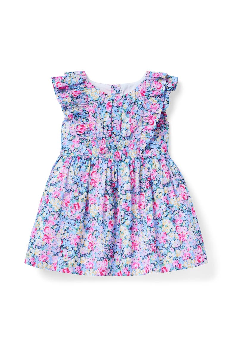 Floral Ruffle Dress, Main, color, Pink