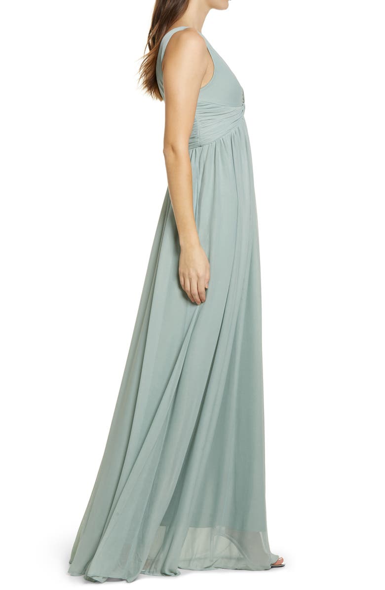 BIRDY GREY Lianna Empire Waist Sleeveless Gown, Alternate, color, 