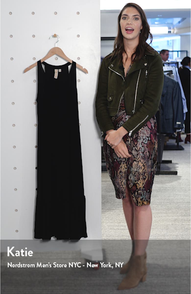 Cass Cupro Racerback Midi Dress, sales video thumbnail