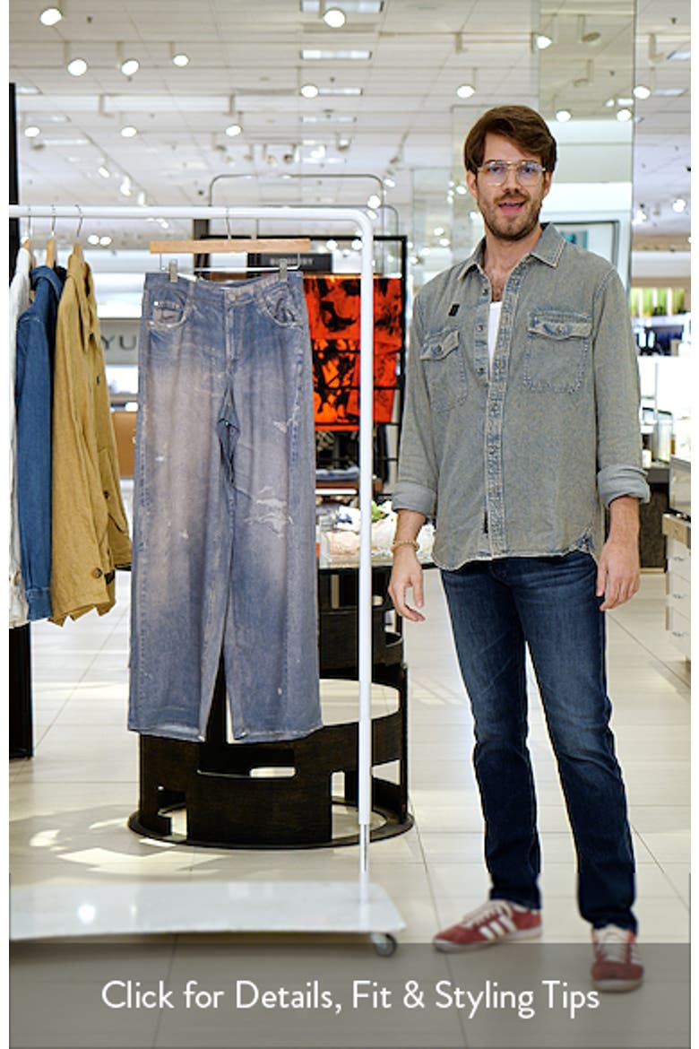 Mid Rise Wide Leg Jeans video